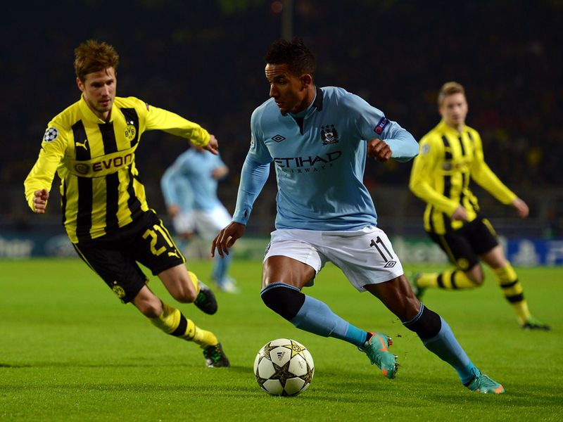 Scott Sinclair was handed a rare start in a strong side as City went in search of three valuable points