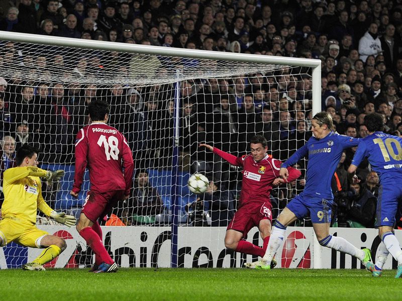 Before Torres scored his second goal to propell the Blues towards an emphatic victory