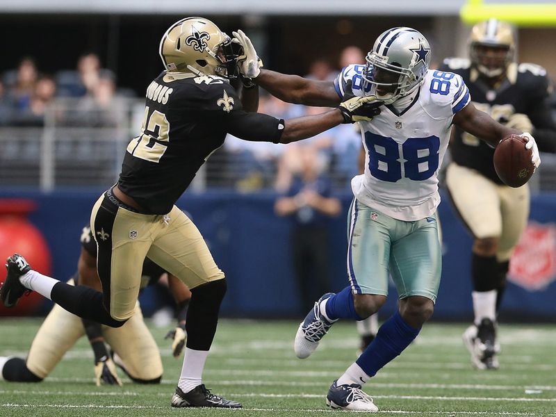 Dez Bryant caught two touchdown passes for the Cowboys on Sunday...