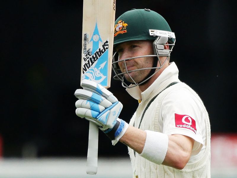 Michael Clarke made a quick-fire 57...