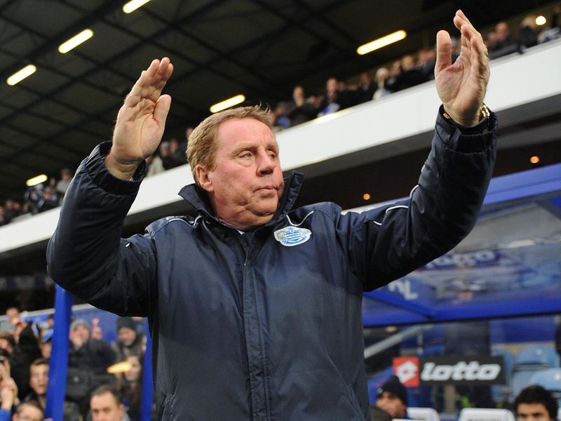 Harry Redknapp saluted the fans ahead of his first home game as QPR manager