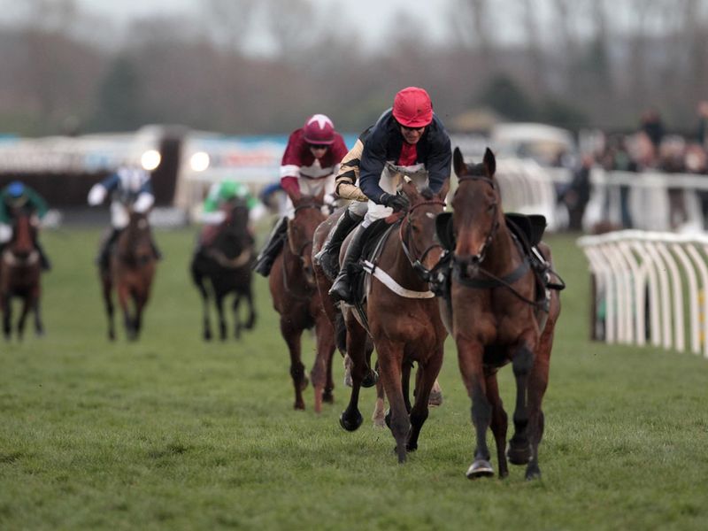 ..and by the finish he has run his rivals ragged