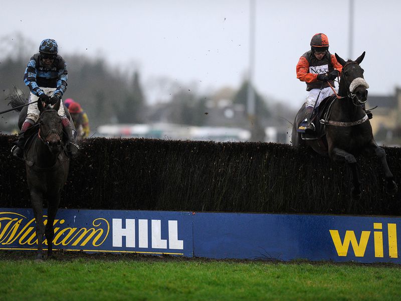 Captain Chris leads Long Run over the last in the King George...