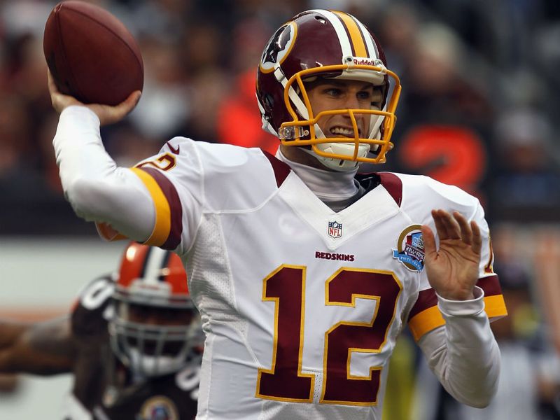 Rookie QB Kirk Cousins threw for 329 yards and two touchdowns filling in for injured star Robert Griffin III in a win over the Cleveland Browns