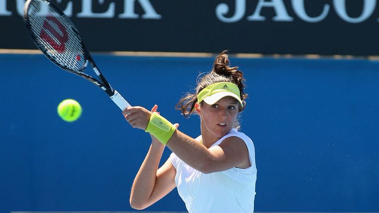 Laura Robson: Recorded an impressive win in Melbourne
