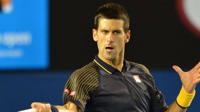 Novak Djokovic: In great form in Melbourne