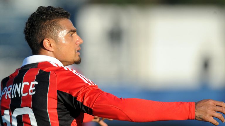 Kevin-Prince Boateng is contracted with AC Milan until next year