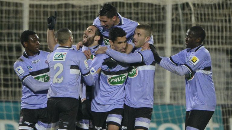 Istres celebrate a notable cup success