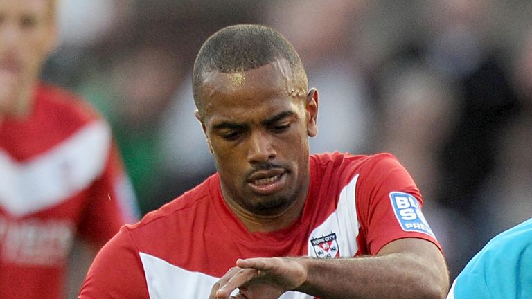 Lanre Oyebanjo: Injured in a clash of heads