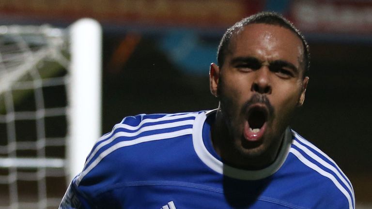 Matthew Barnes-Homer: Celebrates one of his goals