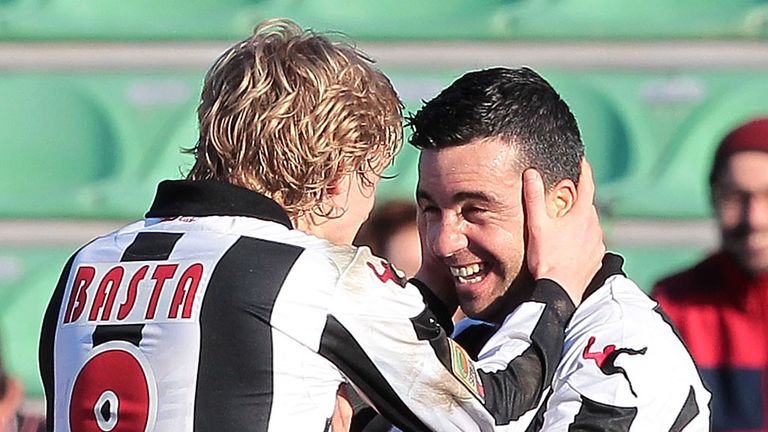 Udinese: Celebrating a new signing