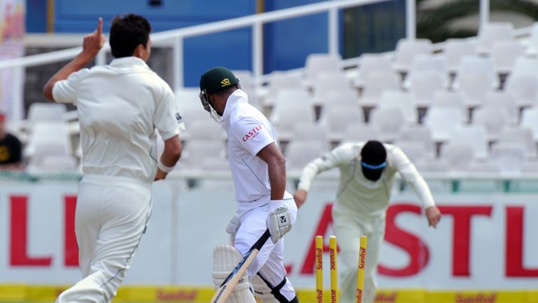 Alviro Petersen was out in the second over of the day.