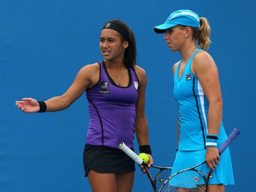 Heather Watson and Marina Erakovic lost out