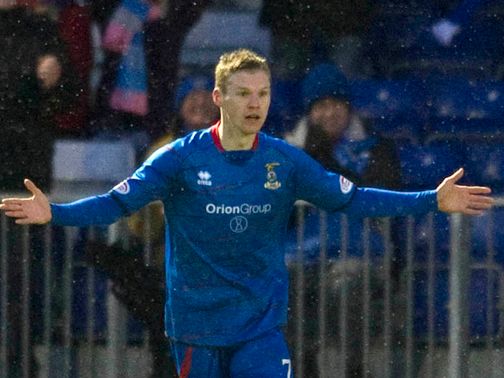 Billy McKay scored two goals for Inverness