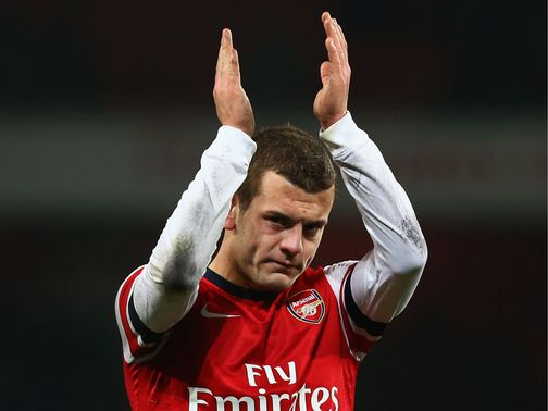 Jack Wilshere: May not be risked after picking up a knock