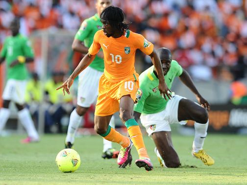 Gervinho was among the Ivory Coast scorers
