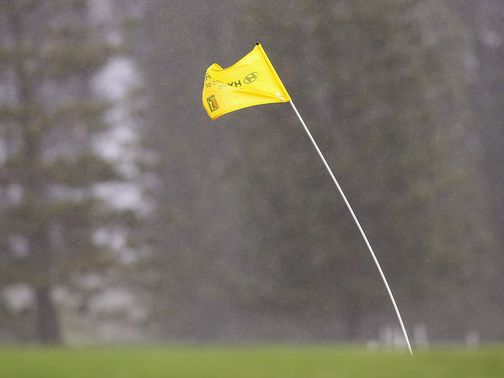 The first round was cancelled in Hawaii
