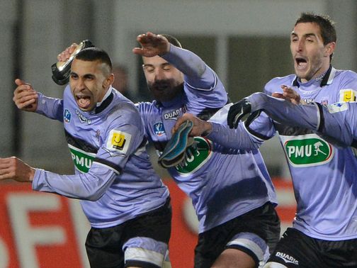 Istres celebrate their Coupe heroics