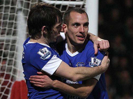 Leon Osman: In line for a new deal at Everton