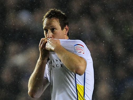 Luciano Becchio: Heading for the exit door at Leeds