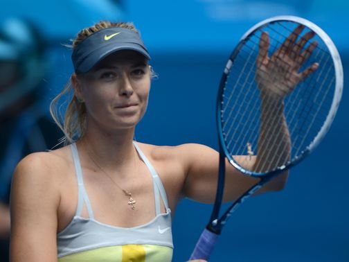 Sharapova: Cruised to victory