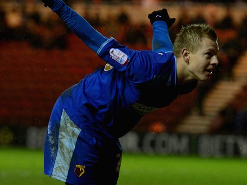 Matej Vydra: Got the scoring underway.