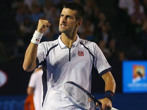 Novak Djokovic: On course to retain title