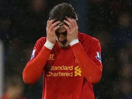 Dejection for Liverpool at Boundary Park