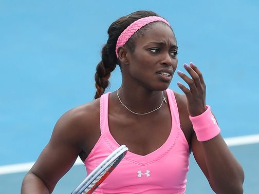 Sloane Stephens: Taken to win by both Andy and Barry