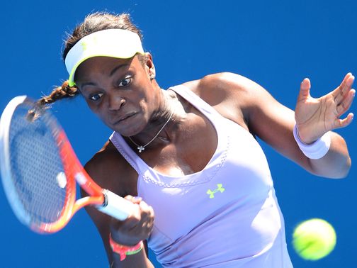 Sloane Stephens: Will face Serena in the quarter-finals&nbsp;
