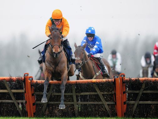Winds And Waves on his way to winning the opener.