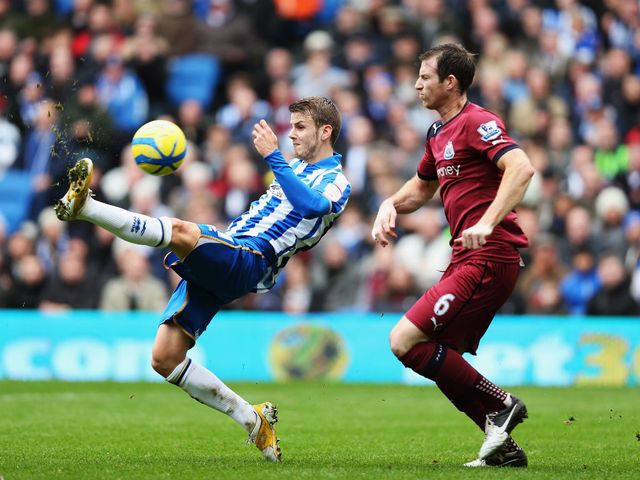 Andrea Orlandi gives Brighton the lead