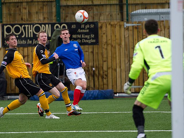 Templeton finds the net for Rangers