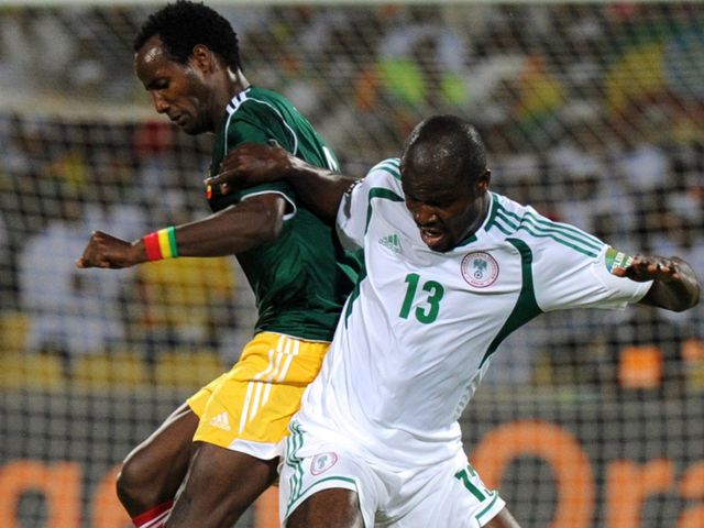 Fegor Ogude vies with Saladin Seid
