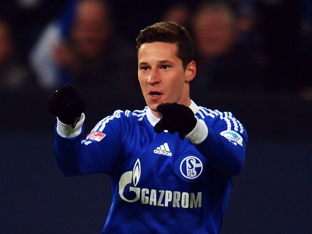 Julian Draxler was on target for Schalke