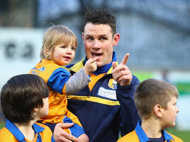 Lee Beevers was one of the players to see red