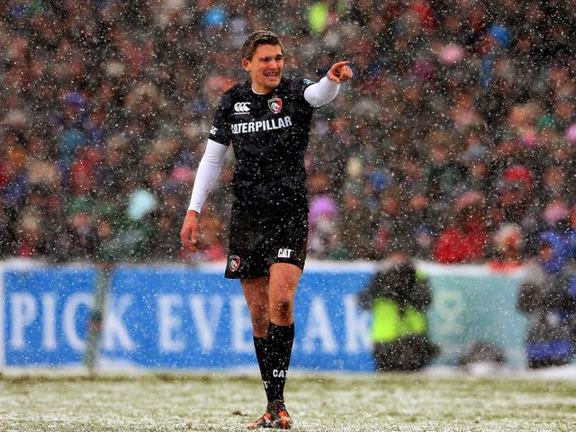 Toby Flood: One of three back for Leicester Tigers