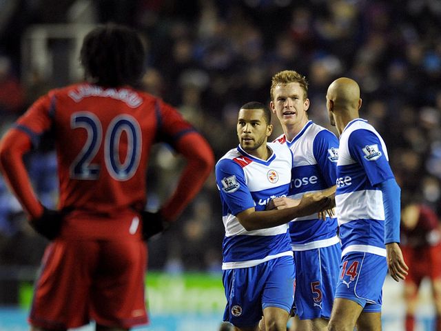 Late celebrations for Reading against West Brom