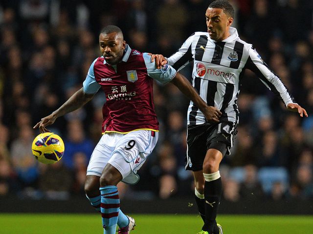 Darren Bent holds off James Perch