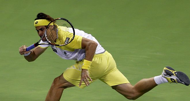 David Ferrer: Spaniard saw off Dustin Brown in a deciding set