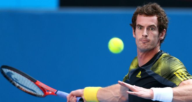 Andy Murray: Won in three sets to advance to last eight
