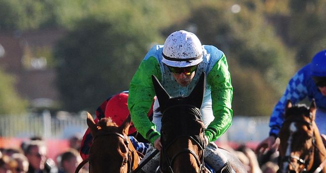 Adam Carter in winning action at York last year