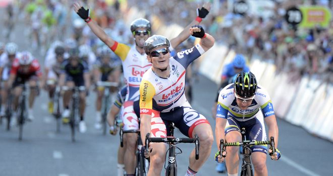 Andre Greipel: Proved the man to beat in the sprints once again