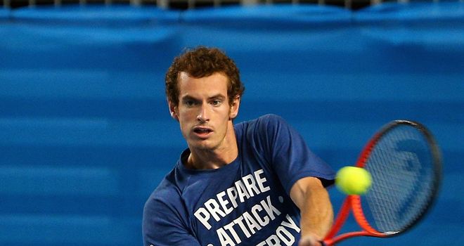 Andy Murray: Chance to end his winless run against Roger Federer in Grand Slam tournaments on Friday