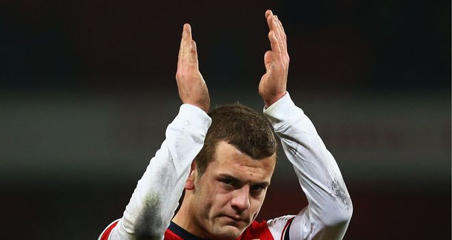 Jack Wilshere: May not be risked after picking up a knock at Sunderland