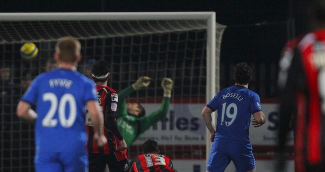Mauro Boselli: Fires home the only goal of the game