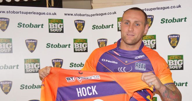 Gareth Hock: late arrival to Widnes' squad (photo courtesy of Kim Pullman)