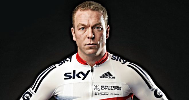 Sir Chris Hoy: Modelled the new British Cycling kit