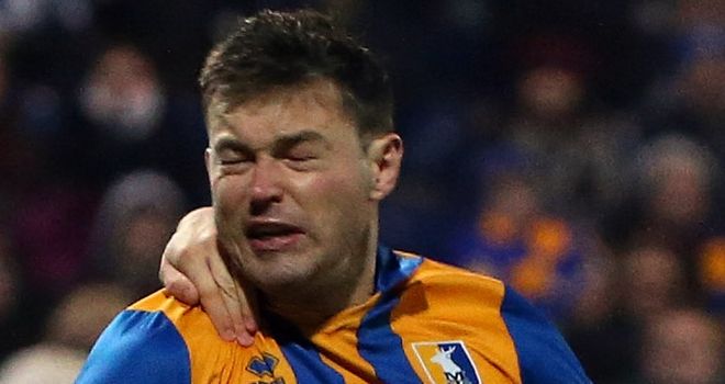 John Dempster: Red-carded in the second half