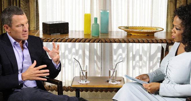 Lance Armstrong: Confessed to doping in a confessional interview with talk show host Oprah Winfrey this week.